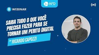 Saiba tudo o que você precisa fazer para se tornar um Perito Digital, Com o Prof. Ricardo Capozzi