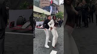 Who won the real race: the cars or the moves?  #F1DanceBattle @F1 Movie