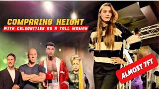 7ft Pro Baller Woman vs. Celebrities!