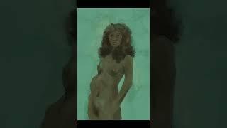 Speedpaint nude! #art #digitalart #drawing