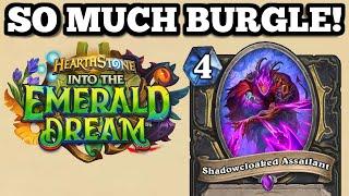 Tons of new BURGLE ROGUE cards! Copy ANY minion from your opponent! Mill Rogue?