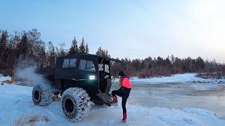 ЛУЧШИЙ ВЕЗДЕХОД "ВРВ" С ЯПОНСКИМ ДВИГАТЕЛЕМ ДЛЯ ЗАРАБОТКА В ТАЙГЕ! МЕТАЛОКОП! ОХОТА! РЫБАЛКА!