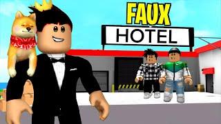 J'ai Crée UN FAUX HOTEL Pour Piéger DES YOUTUBERS... (Brookhaven RP Roblox)