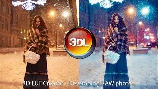 New way of Raw photo developing with 3D LUT Creator