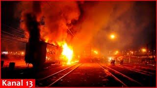 Railway explosions continue in Russia: This creates major problems in supplying the army