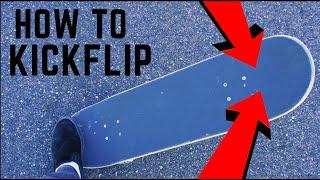 How to LAND a Kickflip (fast)