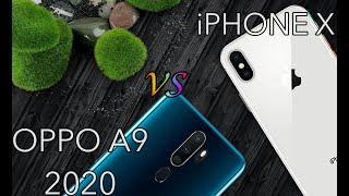 IPHONE X vs OPPO A9 2020 | MAX CAMERA TEST, MAX SPEED TEST COMPARISON