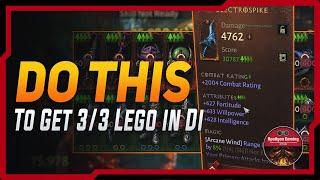 Do This To Get Max Out 3/3 Legendary Items in DIablo Immortal