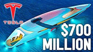 The $700 Million Tesla Mega Yacht