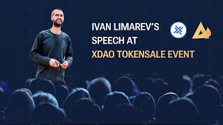 Speech by DAO ARK Founder Ivan Limarev at XDAO Tokensale Event