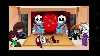 UnderTale реакция на meme про Санса\часть 1\ Gacha Club