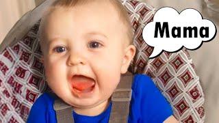 A MUST: Baby's First Words - Funniest Babies Talking For The First Time || Cool Peachy