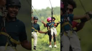 zip line drive #krisha with papa at munnar#Kerala tour#over rapple waterfall