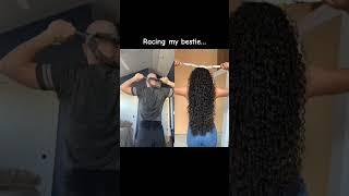 WHOSE GONNA WIN? #hair #hairstyle #youtubeshorts #shorts #bald