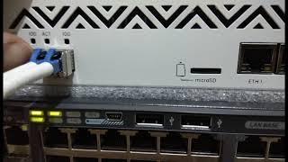 HP SFP 10Gbase Connect Mikrotik to Cisco Switch Catalyst 2960X 10G