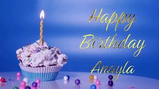 Happy Birthday Anayla