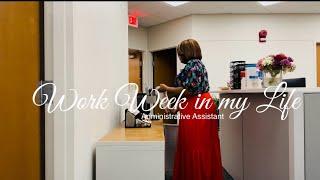 Work Week in my Life | Administrative Assistant | @TracyHasAPlan