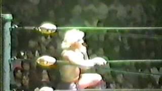 NWA  Spring 1986 House Show Ric Flair vs. Dusty Rhodes