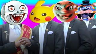 Cursed Thomas & Pikachu & FNAF -  Coffin Dance Song Meme (Cover)