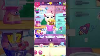 Никогда НЕ ДАВАЙ ГОВОРЯЩЕЙ АНДЖЕЛЕ ОТРАВЛЕННЫЕ ЧИПСЫ! - Talking Angela #shorts