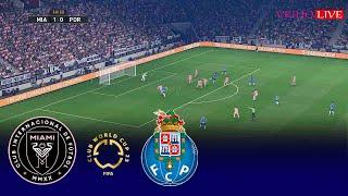 Inter Miami vs Porto - FIFA Club World Cup 2025 USA | Ft. Messi Suarez | Full Match | Pes 21 Game