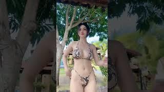 TikTok hot bikini model 2022 #trending