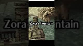 Ocarina of Time - Welcome to Zora’s Fountain #zelda #ocarinaoftime #jabujabu #oot #botw #shorts