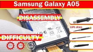 Samsung Galaxy A05 SM-A055 Disassembly in detail Take apart