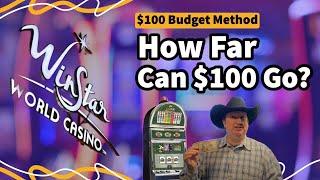 $100 Build Up Method at Winstar World Casino  Can we double up?