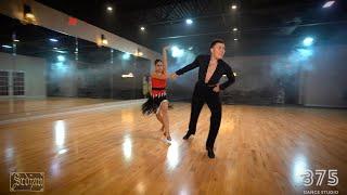 Anthony Mancuso and Sophie Shvartsman - Jive | 375 Dance Studio | Christina Aguilera - Candyman