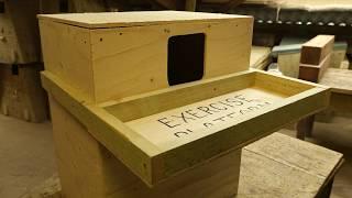 How to Build a Barn Owl Nestbox for Inside a Building (please see notes before purchasing timber*)