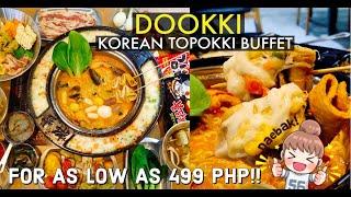 DOOKKI: Korea's No.1 Topokki Buffet Is Now In The PHILIPPINES!