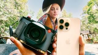 iPhone 16 Pro Max VS $7000 Camera | iPhone Fashion Photoshoot