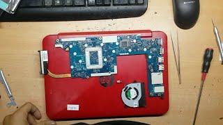 How To Disassembly Foldable Laptop HP Protectsmart 11