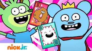 Bossy Bear’s Super Card Game! #2 w/ Bossy Bear, Roller & Turtle | Nick Jr.