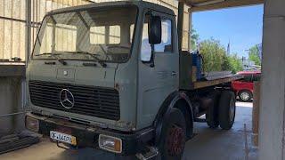 Mercedes LKW NG 1626 V8 OM 402 Vorschau zum neuen Projekt/take a look to the comming project