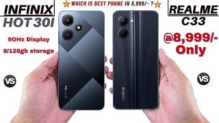 Infinix Hot 30i Vs Realme C33  @techcollar