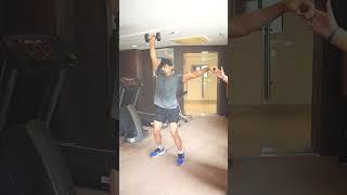 high flyer Pawan Sehrawat Telugu Titans captain new practice video #pawansherawath #shorts #practice