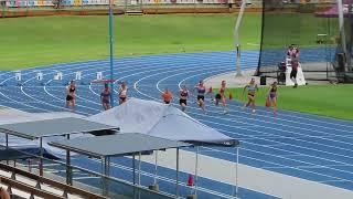 100m U16 Girls Final, 2024 QLD Athletic Championships, QSAC 16 March 2024