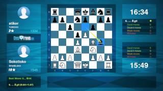 Chess Game Analysis: Sokolioko - atiker : 1-0 (By ChessFriends.com)