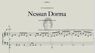 Nessun Dorma  -  Easy Piano  -  Puccini