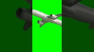 Airplane ️ Flying Green screen VFX