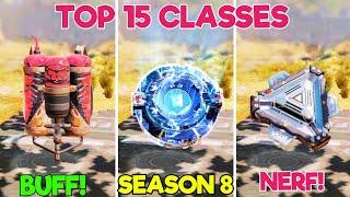 TOP 15 BEST CLASSES in "SEASON 8" of Cod Mobile! | codm br | best class in codm | codm br tips