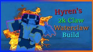 Voxlblade Burst Water Claw Build | ROBLOX