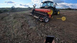 Tractor-vlog-John Deere 5100M+Semănătoare-Mat Craiova-SC-31D-La semanat grâul din anul 2024-2025 ep5