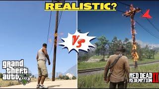 gta 5 VS red dead redemption 2: Which Game is Realistic?