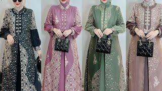 MODEL GAMIS TERBARU 2024/2025 MEWAH ELEGAN