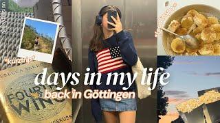 Back in Göttingen: Kurztrip, Food Inspo, Lese-Update, Uni stuff und co.