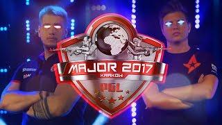 Gambit vs Astralis Highlights | PGL Krakow Major 2017 | Semifinal Playoff