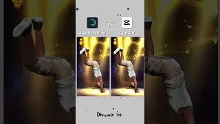 Which one is best // Alight motion vs CapCut, ff edit tutorial, lobby edit ff #shorts​